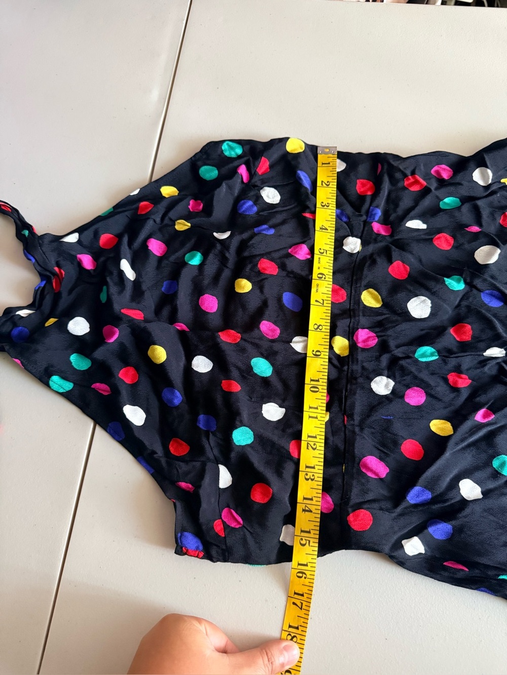 RIXO for Target Black Polka Dot Sleeveless Halter Dress .
Size L - Picture 13 of 13